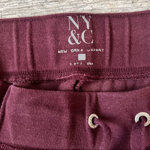 NY&C Velvet lounge pants Sz M Pet - Picture 3 of 4